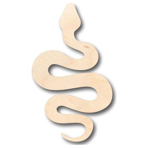 Wood Snake Shape - 12" / 1/4"