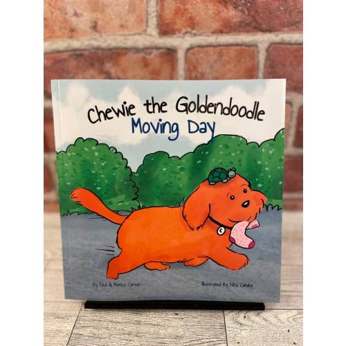 Picture Book Chewie the Goldendoodle: Moving Day book Only - Etsy