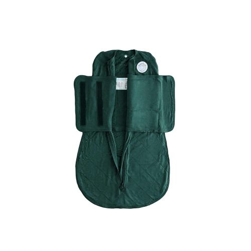 Dreamland Baby Bamboo Viscose Swaddle Blanket (0-6 Months). 1.0 TOG Ultra Soft Swaddle Blanket w/Built in Band. 97% Viscose, 3% Spandex (Forest). Mom-Owned US Business, Premium Materials