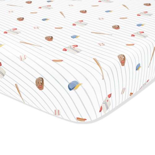 Mini Crib Sheet in Home Run