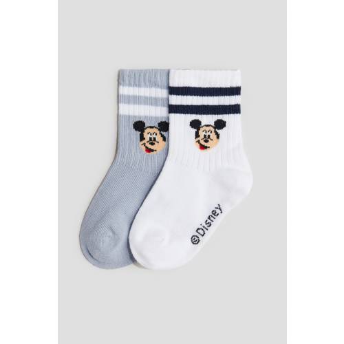 2-PACK INTARSIA-MOTIF SOCKS