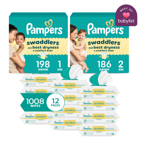 Pampers Swaddlers Starter Kit (2 Month Supply)