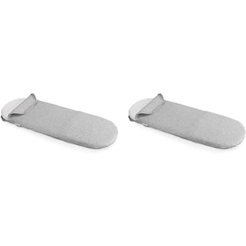 UPPAbaby Mattress Cover for Bassinet -Light Grey (Pack of 2)