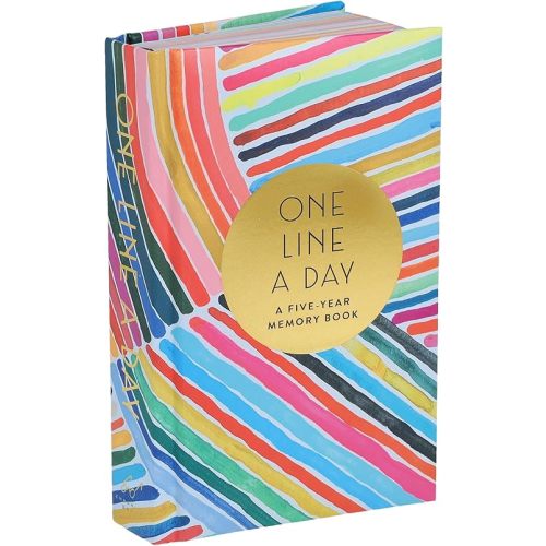Rainbow One Line a Day: A Five-Year Memory Book Diary – February 23, 2021