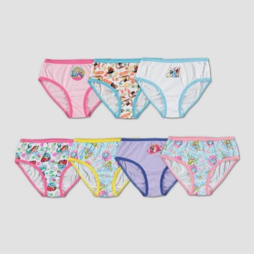 Girls' Disney Princess 7pk Underwear, Size: 5