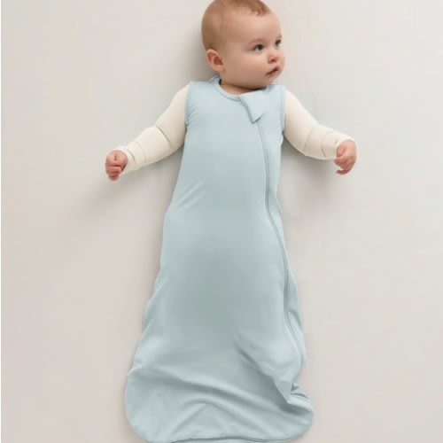Bamboo Sleep Bag 1.0 TOG in Baby Blue Little Dino
