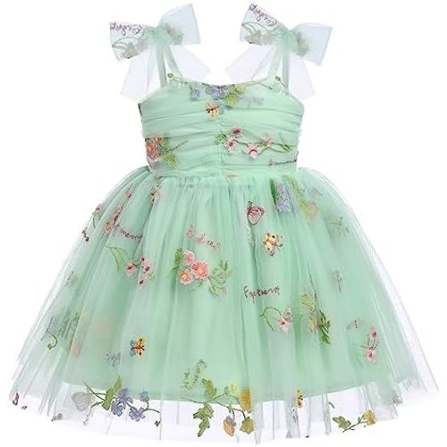 Baby Girls Tutu Dress Summer Sleeveless Backless Princess Birthday Party Dresses Sequin Ruffle Tulle Bowknot Sundress