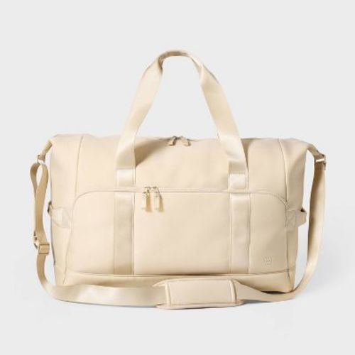 Faux Neoprene Weekender Bag - All In Motion™ - Cream