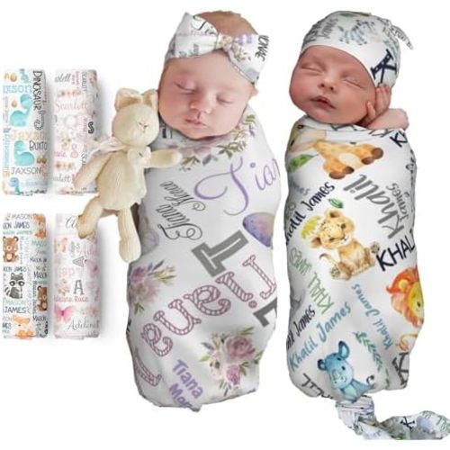 Personalized Baby Blankets - Custom Designs for Girls & Boys, Perfect Gifts