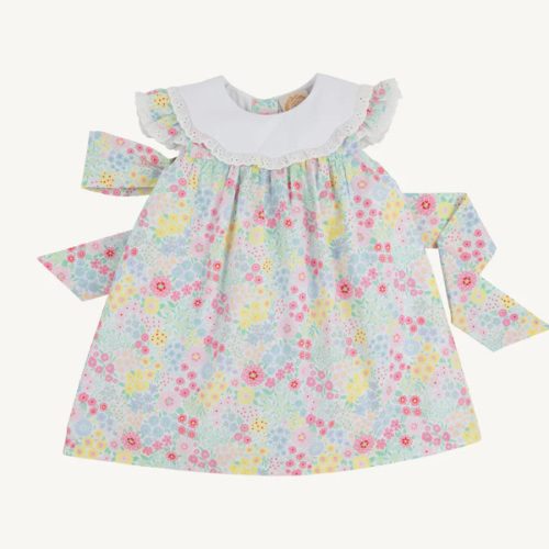 Franny Frock - Merry Little Meadow with Worth Avenue White