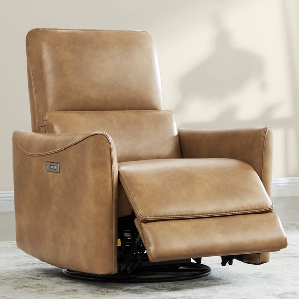 Tracee Modern Power Swivel Glider Recliner