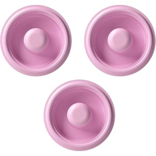 3 Pack Pump Seals Compatible with Elvie Stride Breast Pump, Elvie Stride Diaphragm, Silicone Membrane, for Breastmilk Storage & Breast Pump Accessories, Not Original Pump Parts