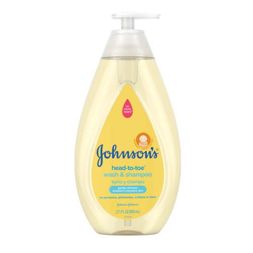Johnson's Head-To-Toe Tear-Free Baby Body Wash & Shampoo, 27.1 fl. oz