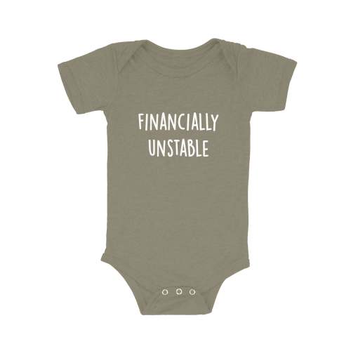Financially Unstable Onesie