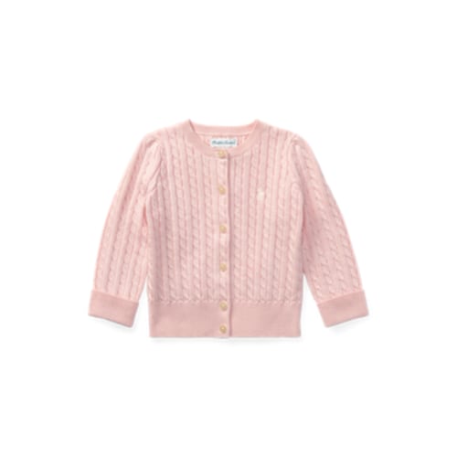 Mini Cable Cotton Cardigan