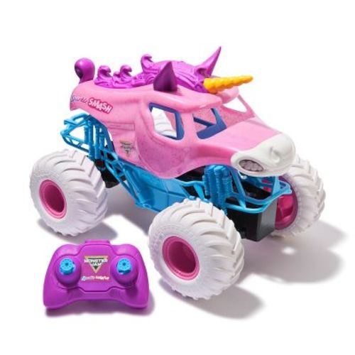 Monster Jam Sparkle Smash TRGX Exclusive Remote Control Vehicle 1:15 Scale - 3pk