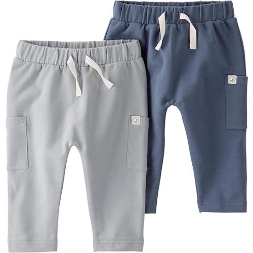 little planet by carter's Baby 2-Pack Pants Made with Organic Cotton