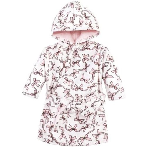 Hudson Baby Unisex BabyMink with Faux Fur Lining Pool and Beach Robe Cover-ups