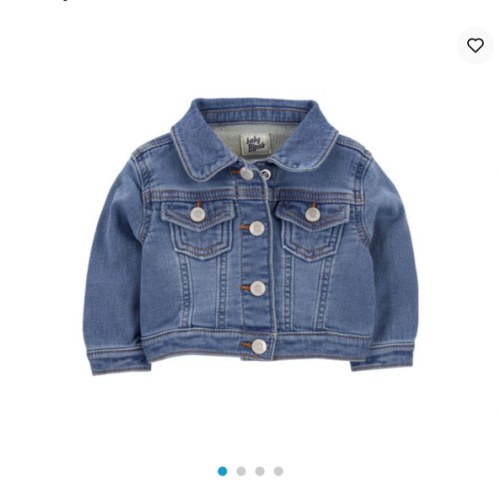Baby Classic Knit-Like Denim Jacket