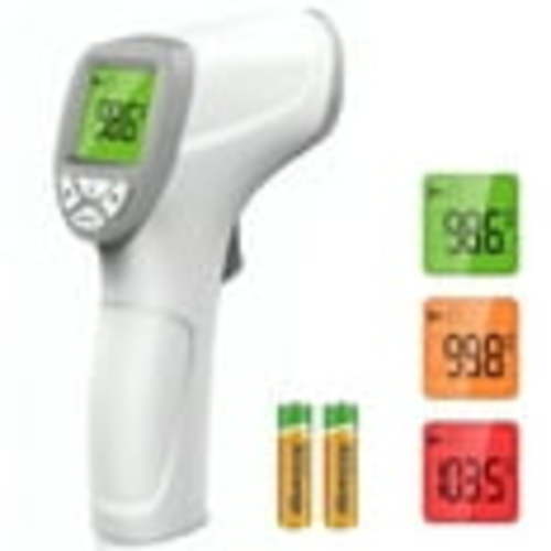 Digital Thermometer for Adults Kids: 2 IN 1 No-Touch Baby Forehead Thermometer with Fever Alarm and Instant Accuracy Readings