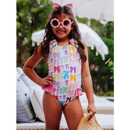 Melanie One Piece - Vibrant Bows