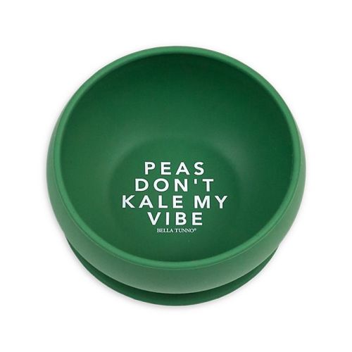 Bella Tunno™ Silicone "Kale my Vibe" Toddler Wonder Bowl in Green