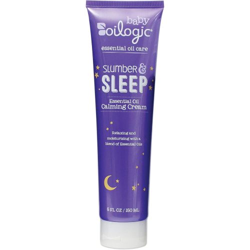 Oilogic Baby Lotion - Slumber & Sleep Calming Cream for Babies & Toddlers - Relaxing & Moisturizing with 100% Pure & Natural Essential Oil Blend - Lavender and Chamomile Oil