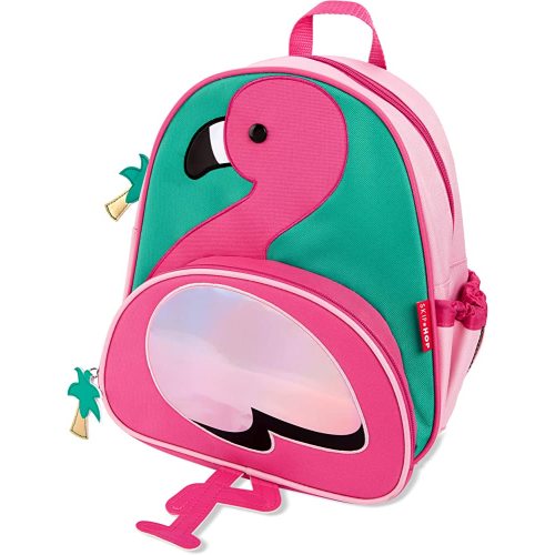 Skip Hop Toddler Backpack, Zoo Preschool Ages 2-4, Flamingo
