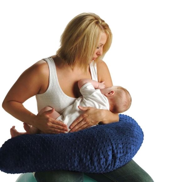 Luna Lullaby Nursing Pillow - Cool-Tex | Comfortable Feeding Pillow - Luna Lullaby