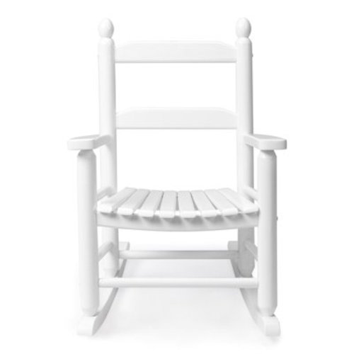 Ktaxon Wooden Child's Rocking Chair,Hardwood Rocker,Small Wooden Rockers for Kids Ages 3-6,for Patio Porch Outdoor & Indoor,Living Room,Bedroom,Balconies(White)