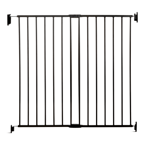 Regalo Top-of-Stairs Baby Gate, Black
