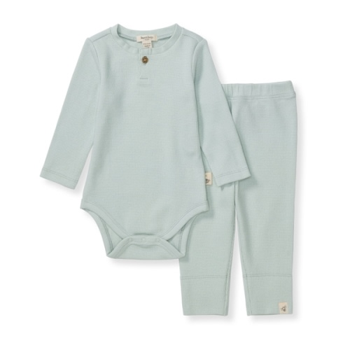 Thermal Baby Boy Bodysuit & Pant Set - Newborn