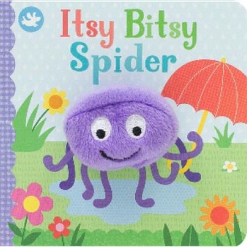 Itsy Bitsy Spider Puppet Book - by Cottage Door Press (Board Book)