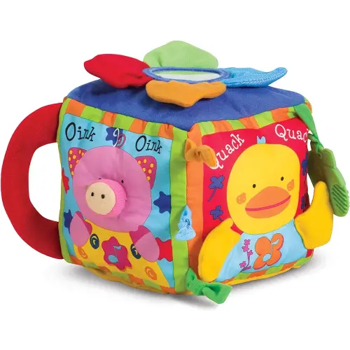 Melissa & Doug K's Kids Musical Farmyard Cube Educational Baby Toy