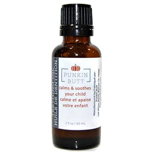 Punkin Butt Baby Teething Oil for Sore Gum Relief | All Natural, Organic, Safe for Infants, Chemical-Free (1 oz)