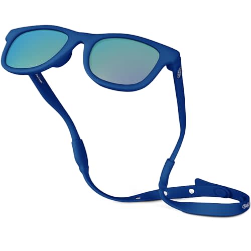 BABY SUNNIES Polarized Toddler Sunglasses for Boys & Girls - Eye Safe Kids Sunglasses - UV Protection - Toddler Sun Glasses