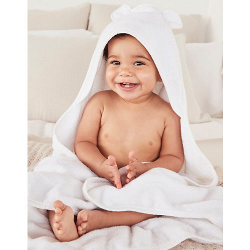 Hydrocotton Hooded Baby Towel | Gifts for Baby | The White Company US