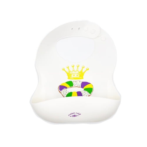 King Cake Silicone Bib
