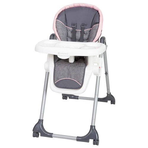 Baby Trend Portable Infant Grow Dine Time 3-in-1 High Chair for Feeding, Pink