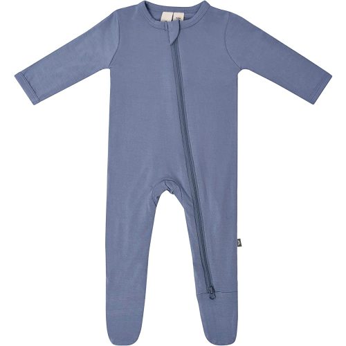 KYTE BABY Soft Bamboo Rayon Footies, Zipper Closure, 0-24 Months