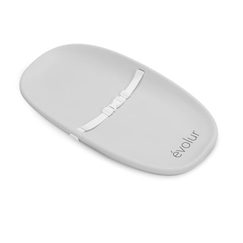 Evolur Eva Baby Changing Pad in Light Gray, Soft, Lightweight and Portable Changing Pad, Fits All Changing Table, Waterproof Firm Padding