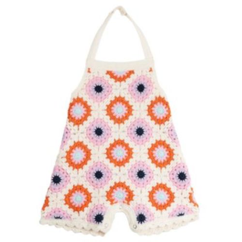 Baby Girl Crochet Romper