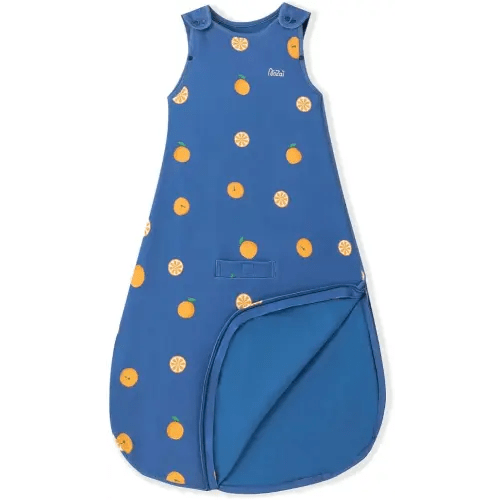 AnZai Baby Sleep Sack - Merino Wool and Organic Cotton 2-24 Months Adjustable Wearable Blanket for Babies - Two-Way Zipper All Season Toddler Sleeping Sack