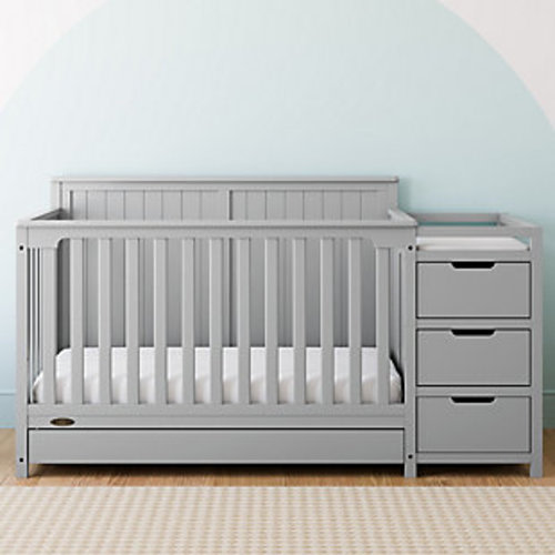 Graco Hadley 5-in-1 Convertible Crib and Changer