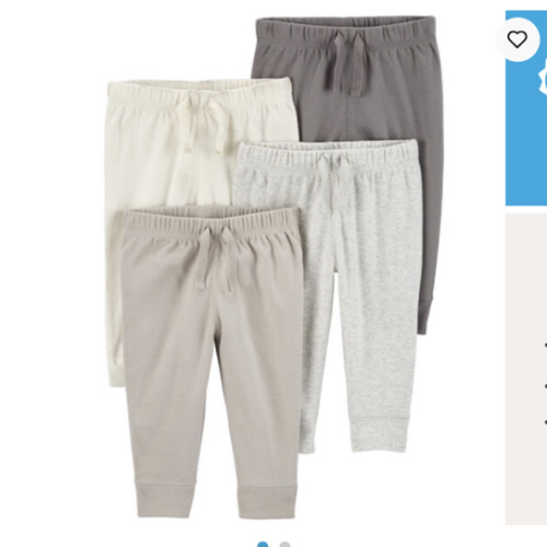 Baby 4-Pack Pull-On Pants