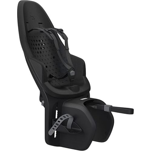 Thule Yepp 2 Mounted Child Bike seat, Adjustable footrests, 5-Point Harness and Easy to Mount Design