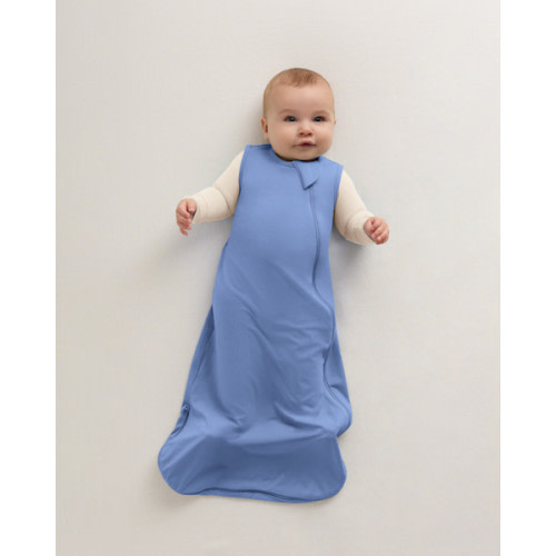 Bamboo Sleep Bag 0.5 TOG in Colony Blue, size M