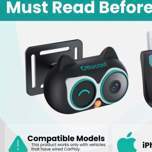 Cabin Care Car Adapter Wireless CarPlay and Real-time Monitoring