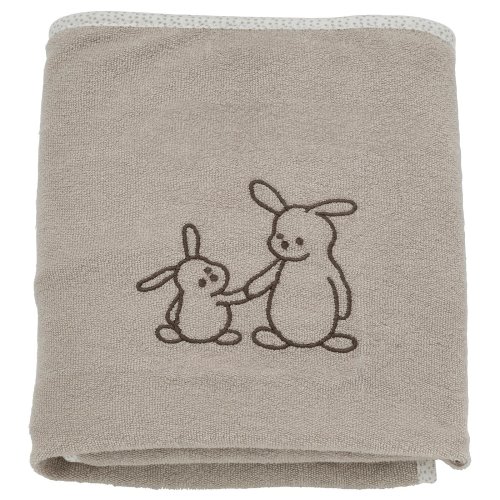 SKÖTSAM Cover for changing pad - beige/terry 20 7/8x32 5/8 "