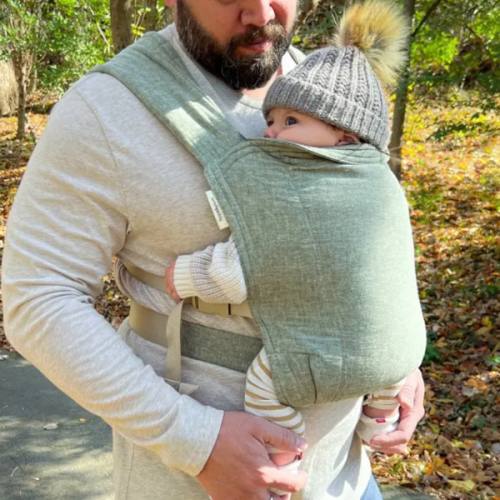 Green Baby Carrier | Ergonomic Soft Structured Carrier